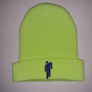 帽子 [0] BILLIE EILISH NEON GREEN BEANIE s_wp_639cbbc658083dedc87ceac1.webp